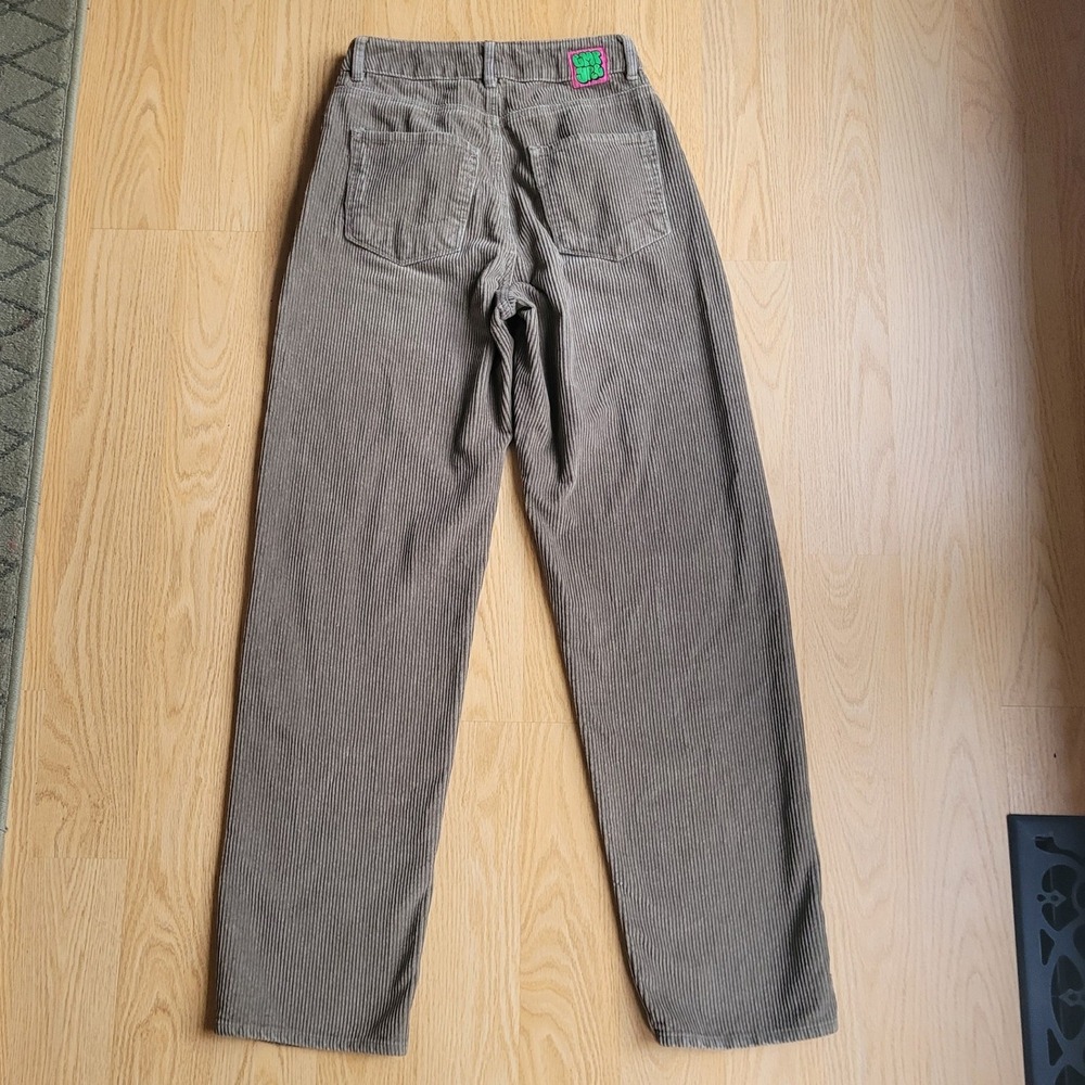 EMPYRE Y2K Tori Corduroy Pants High Rise Skater Women Brown0 - Picture 5 of 8